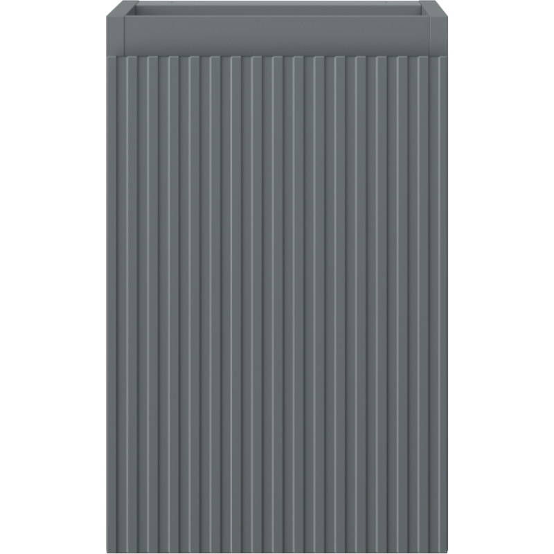 Mexen Rivel dulap baie sub lavoar 30 cm, 1 ușă, striat, grafit mat - 91A21-03047-1-BF66