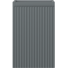Mexen Rivel dulap baie sub lavoar 30 cm, 1 ușă, riflat, grafit mat - 91A21-03047-1-BF66