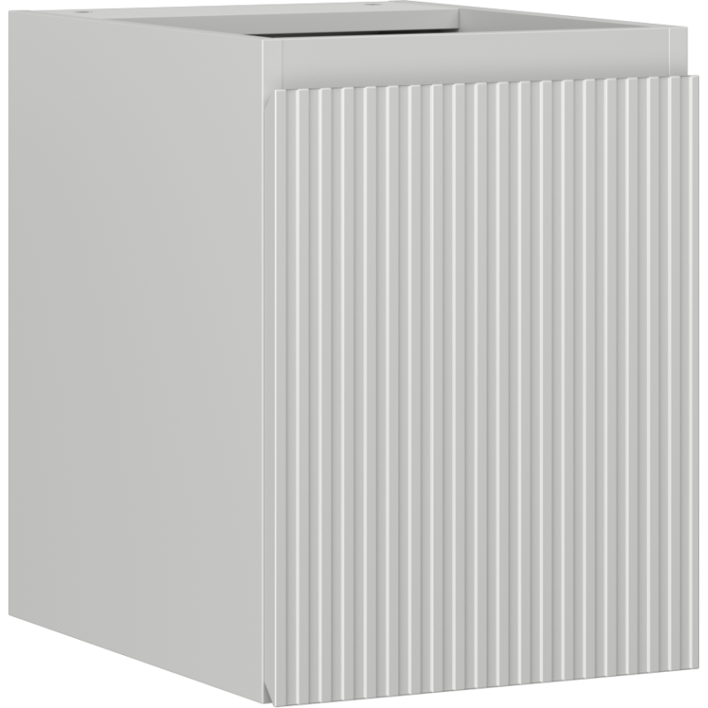 Mexen Rivel dulap baie sub lavoar 35 cm, 1 ușă, canelat, gri mat - 91A21-03547-1-BF62