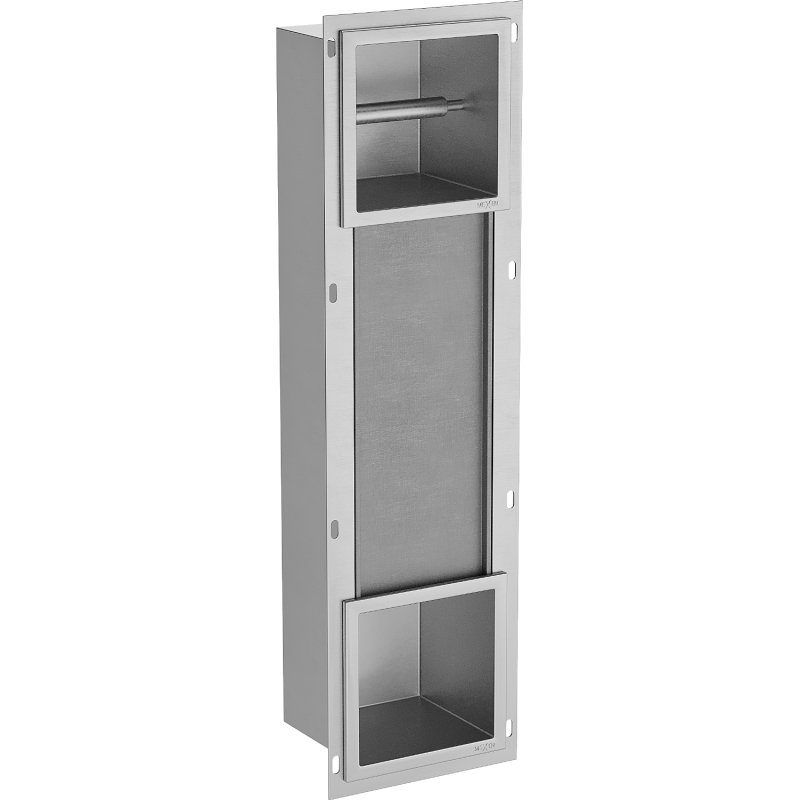 Mexen X-Wall-BP suport pentru hârtie igienică cu magazie, inox - 1914