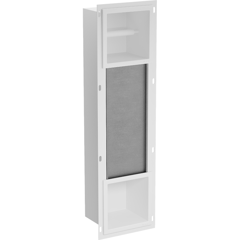 Mexen X-Wall-BP WC-papírtartó tárolóval, fehér - 1924