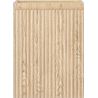 Mexen Rivel dulap baie sub lavoar 35 cm, 1 ușă, canelat, stejar - 91A21-03547-1-BF81