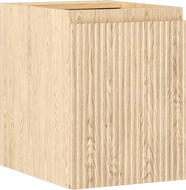 Mexen Rivel dulap baie sub lavoar 35 cm, 1 ușă, canelat, stejar - 91A21-03547-1-BF81