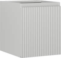 Mexen Rivel dulap baie sub chiuvetă 40 cm, 1 ușă, riflat, gri mat - 91A21-04047-1-BF62