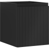 Mexen Rivel dulap baie pentru lavoar 40 cm, 1 ușă, cu caneluri, negru mat - 91A21-04047-1-BF71
