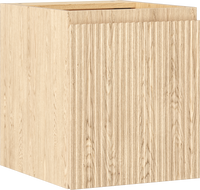 Mexen Rivel dulap baie suspendat 40 cm, 1 ușă, riflat, stejar - 91A21-04047-1-BF81