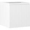 Mexen Rivel dulap de baie pentru chiuvetă 45 cm, 1 ușă, canelat, alb mat - 91A21-04547-1-BF01