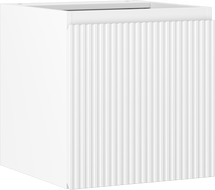 Mexen Rivel dulap baie 45 cm, 1 ușă, canelat, alb mat - 91A21-04547-1-BF01