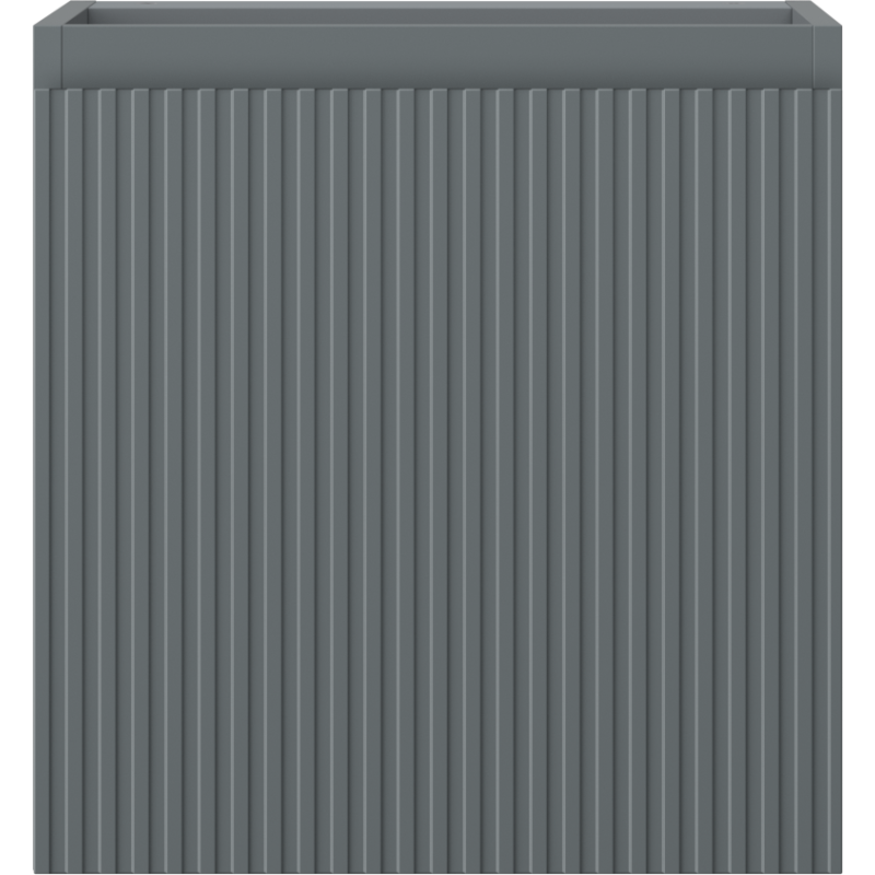 Mexen Rivel dulap baie sub lavoar 45 cm, 1 ușă, canelat, grafit mat - 91A21-04547-1-BF66