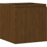 Mexen Rivel dulap baie sub chiuvetă 45 cm, 1 ușă, riflat, nuc - 91A21-04547-1-BF86