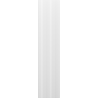 Mexen Rivel fürdőszobai oszlop 35 cm, 1 ajtó, bordázott, fehér matt - 91A21-03016-1-BF01