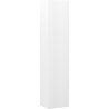 Mexen Rivel coloana baie 35 cm, 1 ușă, cu striații, alb mat - 91A21-03016-1-BF01