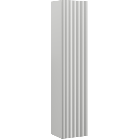 Coloană de baie Mexen Rivel 35 cm, 1 ușă, canelată, gri mat - 91A21-03016-1-BF62