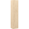 Mexen Rivel 35 cm-es fürdőszobai szekrény, 1 ajtós, bordázott, tölgy - 91A21-03016-1-BF81
