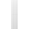Mexen Rivel fürdőszobai oszlop 35 cm, 2 ajtós, bordázott, fehér matt - 91A21-03016-2-BF01