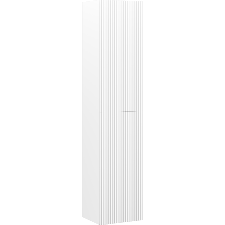 Mexen Rivel coloană baie 35 cm, 2 uși, striată, alb mat - 91A21-03016-2-BF01