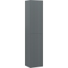 Mexen Rivel dulap baie 35 cm, 2 uși, canelat, grafit mat - 91A21-03016-2-BF66