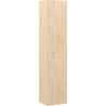 Mexen Rivel fürdőszobai oszlop 35 cm, 2 ajtós, bordázott, tölgy - 91A21-03016-2-BF81