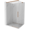 Mexen Rox L cabină de duș glisantă 110 x 70 cm, transparent, cupru periat - 8C2L-110-070-65-00