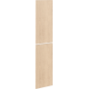 Mexen Rivel barázdált előlap fürdőszobai szekrénytesthez 35 x 80 cm (2 db), tölgy - 91A21-1600-300-2-81