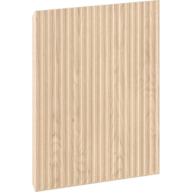 Mexen Rivel fațadă canelată pentru dulap de baie 45 x 43,5 cm, stejar - 91A21-0450-470-1-81
