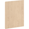 Mexen Rivel elülső bordázott a fürdőszobai szekrénytesthez 45 x 43,5 cm, tölgy - 91A21-0450-470-1-81