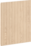 Mexen Rivel front canelat pentru corpul dulapului de baie 40 x 43,5 cm, stejar - 91A21-0400-470-1-81