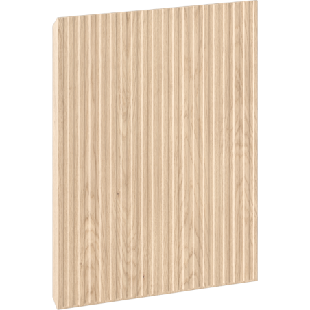 Mexen Rivel front cu striații pentru corpul dulapului de baie 35 x 43,5 cm, stejar - 91A21-0350-470-1-81