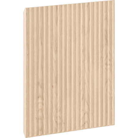 Mexen Rivel elülső barázdált fürdőszobai szekrénytesthez 30 x 43,5 cm, tölgy - 91A21-0300-470-1-81