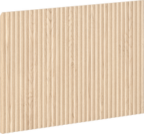 Mexen Rivel față rigată pentru corp dulap baie 40 x 43,5 cm, stejar - 91A20-0400-470-1-81