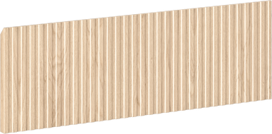 Mexen Rivel front redőzött a fürdőszobai szekrénytesthez 60 x 20 cm, tölgy - 91A20-0600-235-1-81