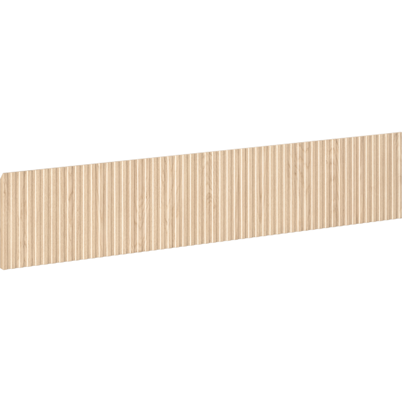 Mexen Rivel bordázott előlap fürdőszobai szekrényhez 90 x 20 cm, tölgy - 91A20-0900-235-1-81