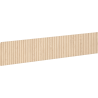 Mexen Rivel elülső bordázott fürdőszoba szekrénytesthez 100 x 20 cm, tölgy - 91A20-1000-235-1-81