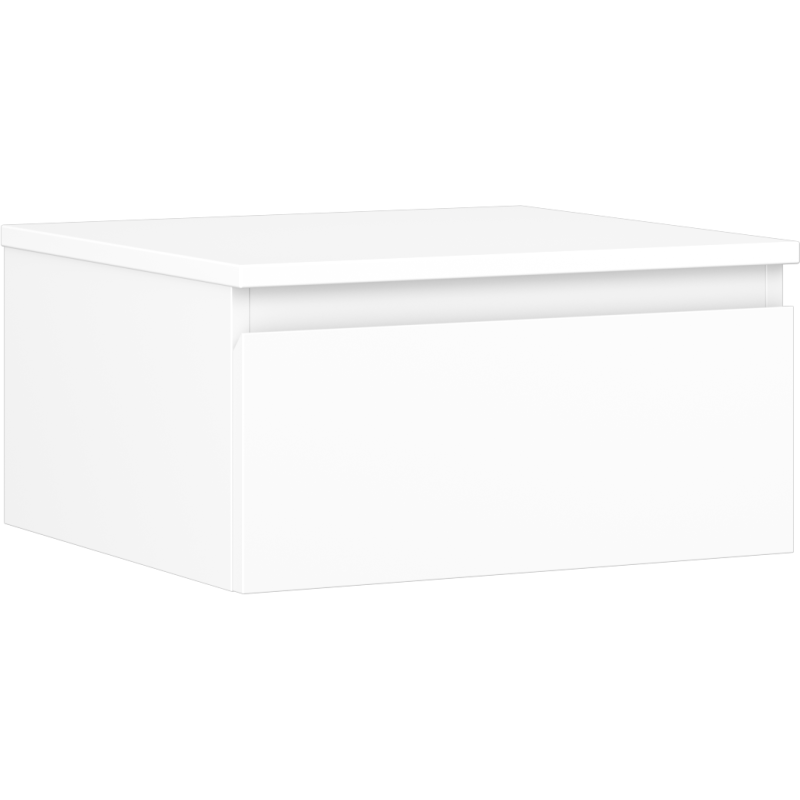 Mexen Orio dulap baie sub chiuvetă 50 cm cu blat, 1 sertar, alb mat - 91A10-05023-1-BFC01