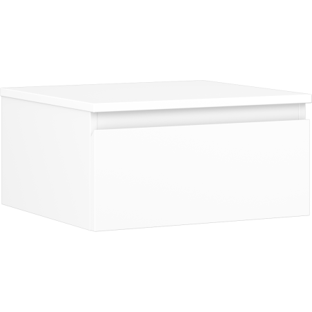 Mexen Orio dulap baie sub chiuvetă 50 cm cu blat, 1 sertar, alb mat - 91A10-05023-1-BFC01