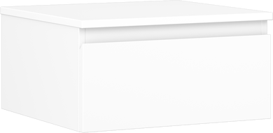 Mexen Orio dulap baie sub chiuvetă 50 cm cu blat, 1 sertar, alb mat - 91A10-05023-1-BFC01