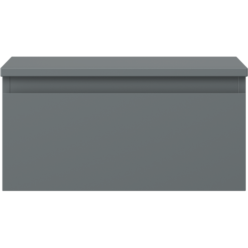 Mexen Orio dulap baie sub chiuvetă 50 cm cu blat, 1 sertar, grafit mat - 91A10-05023-1-BFC66