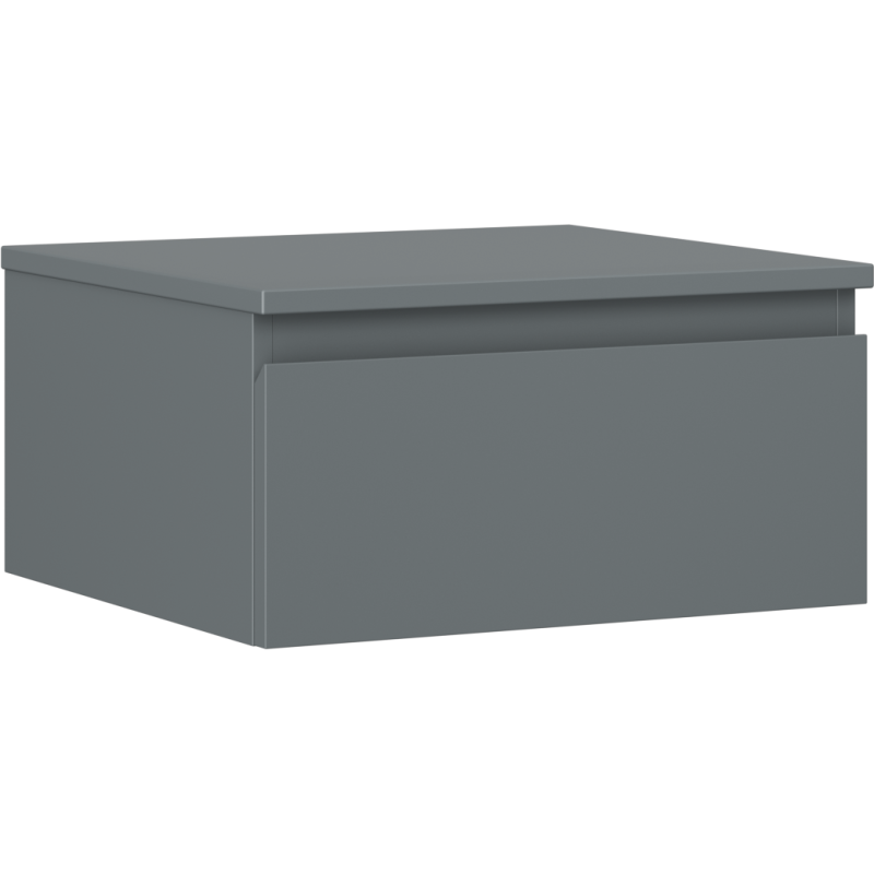 Mexen Orio dulap baie sub chiuvetă 50 cm cu blat, 1 sertar, grafit mat - 91A10-05023-1-BFC66