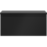 Mexen Orio dulap baie sub chiuvetă 50 cm cu blat, 1 sertar, negru mat - 91A10-05023-1-BFC71