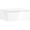 Mexen Orio dulap baie sub chiuvetă 60 cm cu blat, 1 sertar, alb lucios - 91A10-06023-1-BFC00
