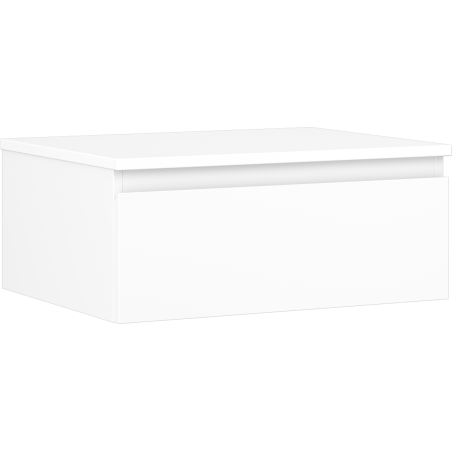 Mexen Orio dulap baie pentru chiuvetă 60 cm cu blat, 1 sertar, alb mat - 91A10-06023-1-BFC01