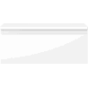 Mexen Orio dulap baie pentru chiuvetă 60 cm cu blat, 1 sertar, alb mat - 91A10-06023-1-BFC01