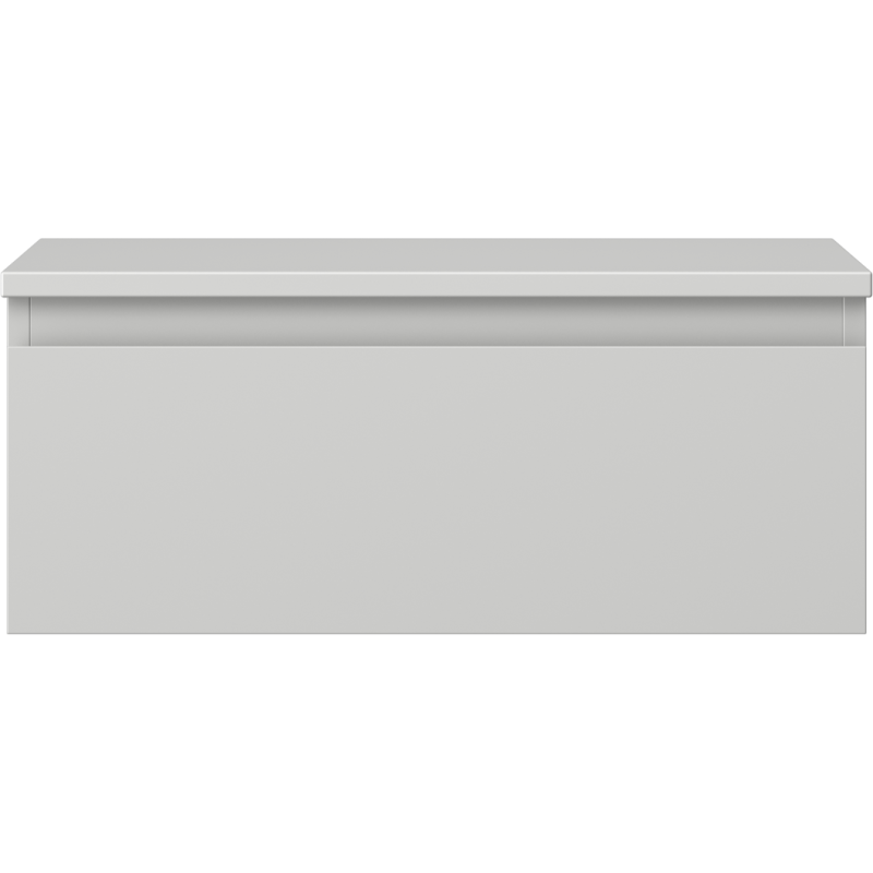 Mexen Orio dulap baie sub lavoar 60 cm cu blat, 1 sertar, gri mat - 91A10-06023-1-BFC62