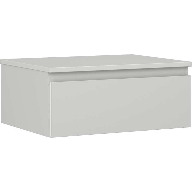 Mexen Orio dulap de baie pentru lavoar 60 cm cu blat, 1 sertar, gri mat - 91A10-06023-1-BFC62