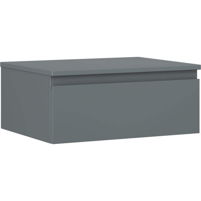 Mexen Orio dulap baie de 60 cm cu blat, 1 sertar, grafit mat - 91A10-06023-1-BFC66