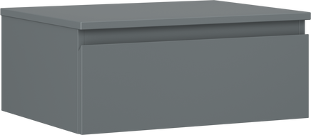 Mexen Orio dulap baie de 60 cm cu blat, 1 sertar, grafit mat - 91A10-06023-1-BFC66