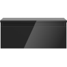 Mexen Orio dulap baie sub lavoar și blat 60 cm, 1 sertar, negru lucios - 91A10-06023-1-BFC70