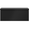Mexen Orio dulap baie pentru lavoar 60 cm cu blat, 1 sertar, negru mat - 91A10-06023-1-BFC71