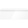 Mexen Orio dulap baie sub lavoar 70 cm cu blat, 1 sertar, alb lucios - 91A10-07023-1-BFC00