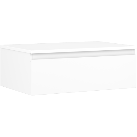 Mexen Orio dulap baie pentru chiuvetă 70 cm cu blat, 1 sertar, alb mat - 91A10-07023-1-BFC01